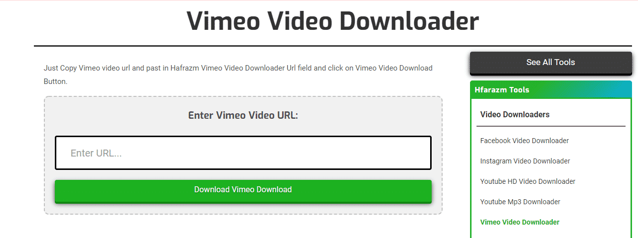 how to download a video from vimeo for free