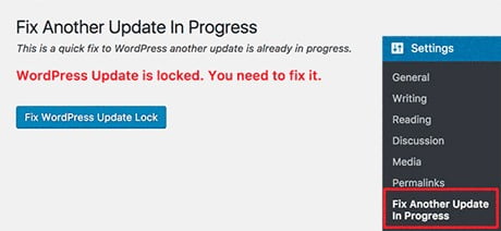 fix updat lock