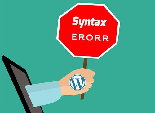 syntax error